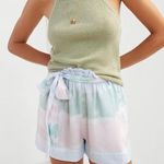 Cloth & Stone Anthropologie Multicolor Tie Dye High Waist Shorts Photo 0