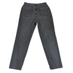 BDG  Mom‎ High-rise Jeans Black Wash Women's 30 100% Cotton Rigid Denim Tapered Photo 1