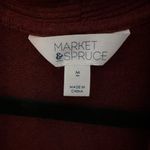 Market & Spruce Red Cardigan Photo 2