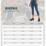 Bikewa Women's 4D Padded Bike Capris Cycling‎ Size M New Black Size M Photo 9