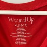 Wound Up  Love weekends Short sleeve Tee XL red Photo 2