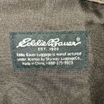 Eddie Bauer  Brown Canvas Backpack with Leather Accents Photo 1