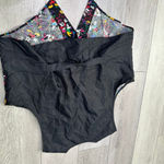 Disney vintage Mickey Unlimited vest all over‎ print black multi size 20w retro Photo 1