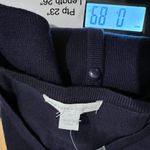 New York And Company  sweater XL Navy blue button-up cardigan Photo 7