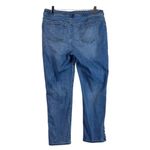 Chico's Slimming Lace Up Ankle Jeans Pull On Light Wash Girlfriend 1.5 Size 10 Photo 1