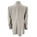 ZARA  double breasted blazer sz XL white pink blue Photo 3