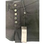 BCBGMAXAZRIA Women's High Rise Denim Shorts Black Size 26 NWT $138 Photo 1
