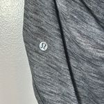 Lululemon Raise The Barre Tank Heathered Black Sz 4 Has Pads NWOT Photo 4