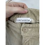 Lacausa  Frankie Corduroy Trouser Women 4 Beige Straight Western Academia Indie Photo 3