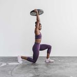 Nobull NWT  Women’s High-Rise Crop Tight - Small - Plum Purple Photo 6