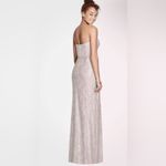 After Six - Strapless Gown in Oyster Rococo Lace - Full-Length Gown | NWT - Sz 4 Photo 1