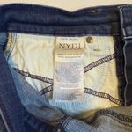 NYDJ Marilyn Crop Capri Jeans Dark Wash Lift Tuck Technology Women's Size 8 # Photo 8