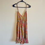 Raga  Tropic Royalty Floral Ruffle Mini Dress Photo 1