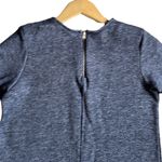 Urban Outfitters BDG  Chambray Blue Sweatshirt Raw Hem Dress Size Small Photo 2
