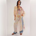 Jen's Pirate Booty Free People x  Daze Kaftan Size XS/S Color Ice Dye Sorbet Photo 4