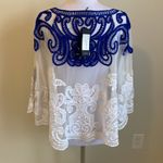 Yoana Baraschi  Provençale Embroidered Cape Top Photo 2