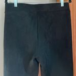 Andrew Marc  Black Women's Suede-look Pants. Size M/M Photo 4