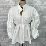 Beulah  Pearl/Rhinestone Long Sleeve Blouse Photo 0