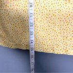 American Eagle  Vintage Y2K 90s Yellow Floral Cotton Tie-waist Mini Skirt 8 Photo 1