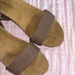 Lucky Brand Size 7.5 Brown Wedge Sandals Photo 3