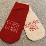 Rae Dunn  Thanksgiving Sock Pack #41 / Any 3 Pair $15 Photo 0