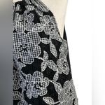 INC International Concepts Women’s Size Medium Halter Floral Lace Black Photo 3