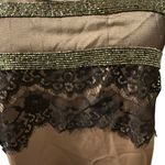 Miss Me Large Lace Brown And Black Top Y2K Photo 2