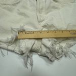 AGOLDE  Shorts Womens Size 25 Parker White Denim Cutoff Frayed Hem Distressed Photo 8