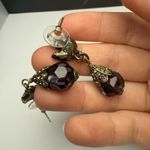 Dangle Drop Pierced Earrings Lot Of 3 Rhinestone Mix Some Bead Photo 8