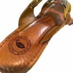 Nurture Boho leather multi color sandal open wedge Orange Size 10 Photo 1