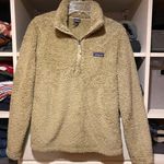 Patagonia Tan Fleece Quarter Zip Photo 0