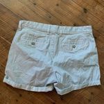 Gap girlfriend 4” black and white striped size 6 shorts Photo 2