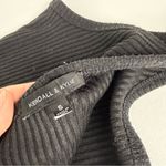 Kendall + Kylie Black Ribbed One-Shoulder Bodycon Dress Photo 1