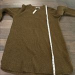 Madewell NWT Petite Heather Elm Sweater Dress Sz MP Photo 8