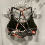 Gaiam shiva sports om yoga tropical bra workout sz large strappy back Photo 6