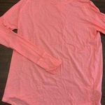 We The Free  Top Free People Long Sleeve Tee T-Shirt Small Neon Pink Coral Photo 0