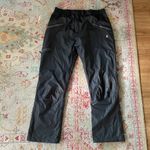 Little Donkey Andy Womens Large Lightweight Quick Dry UPF 50 Cargo Hiking Pants Black Photo 2