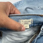 Madewell  Skinny Jeans Women 25 Blue Denim Cotton Button Fly High Rise Distressed Photo 5