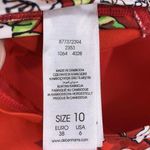 One Piece Debenhams Red Floral  Halter Size 6 Photo 4