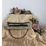 Vince Camuto  Leather Fold-Over Convertible Clutch Bag w/chain Strap Mob Wife Photo 0