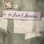 For Love & Lemons NWT green faux leather pants Photo 3