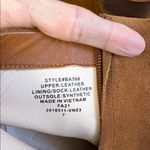 J.Crew  Sadie Stacked Heel Brown Suede Leather Ankle Boots Size 7 Photo 6