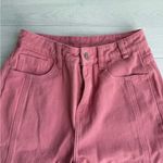 Cider  Pink Denim Middle Waist Wide Leg Jeans XS/2 Photo 3