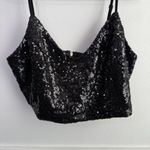 Lulus  Black Groove Black Sequin Two-Piece Bodycon Mini Dress Photo 10