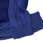 Diane Von Furstenberg Vintage  Cable Knit Sweater Purple Pullover Women’s Size S Photo 7