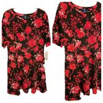 Apt. 9 NWT  Ladies Floral, Abstract, Bright Mid Sleeve Stretchy Dress SZ Large Photo 1
