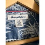Tommy Bahama  Women’s Tencel Hawaiian Tropical Button-Down Shirt Blue Palm Small Photo 1