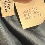 Pendleton  vintage virgin wool teal blue single breasted long sleeve blazer 22W Photo 5