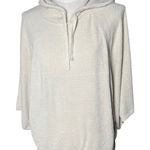Barefoot Dreams CozyChic Ultra Lite Hoodie XS Beige Knit Pullover Sweater Photo 0