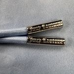 Juicy Couture Y2K OG Bling Logo Velour Track Pants Pastel Turquoise Size XL Photo 9